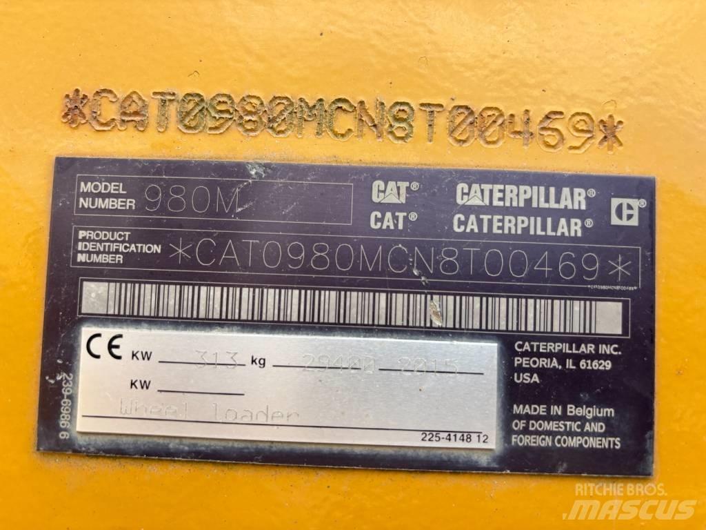 CAT 980 M Kolové nakladače