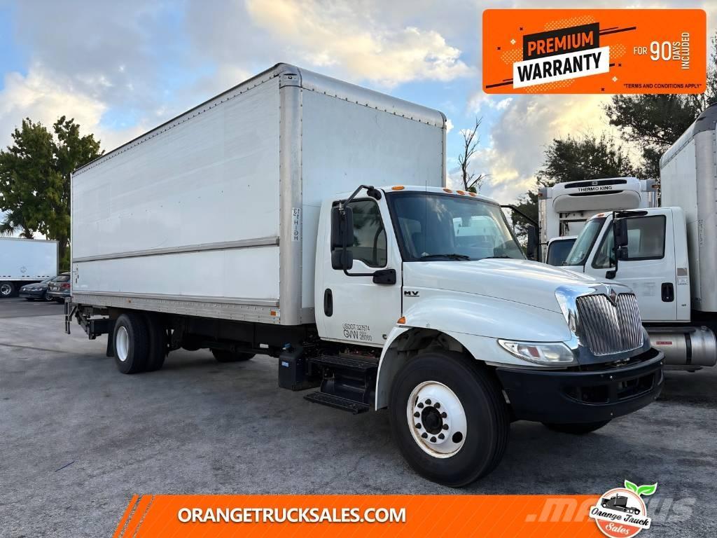 International MV607 Skříňová nástavba