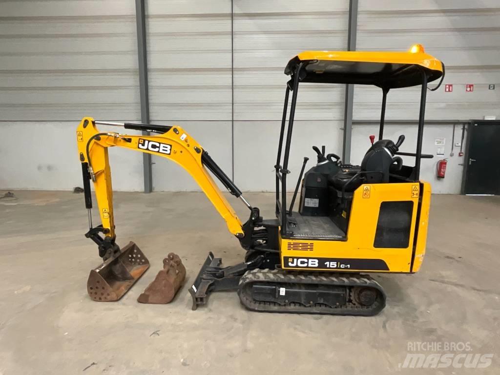 JCB 15 C-1 Mini rýpadla < 7t
