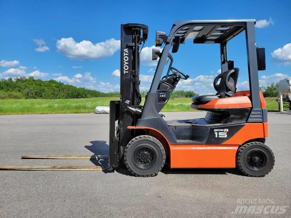 Toyota 8 FB 15 Akumulátorové vozíky