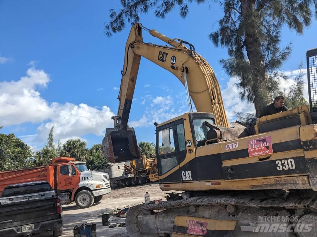 CAT 330 L Pásová rýpadla