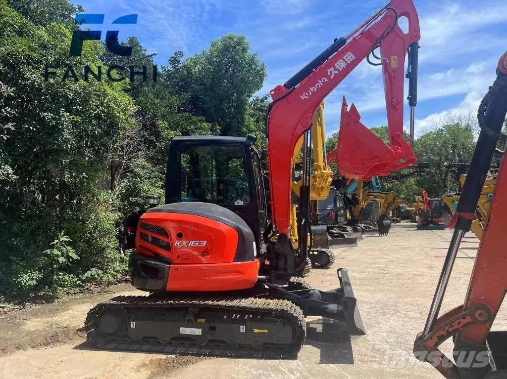 Kubota KX 163 Pásová rýpadla