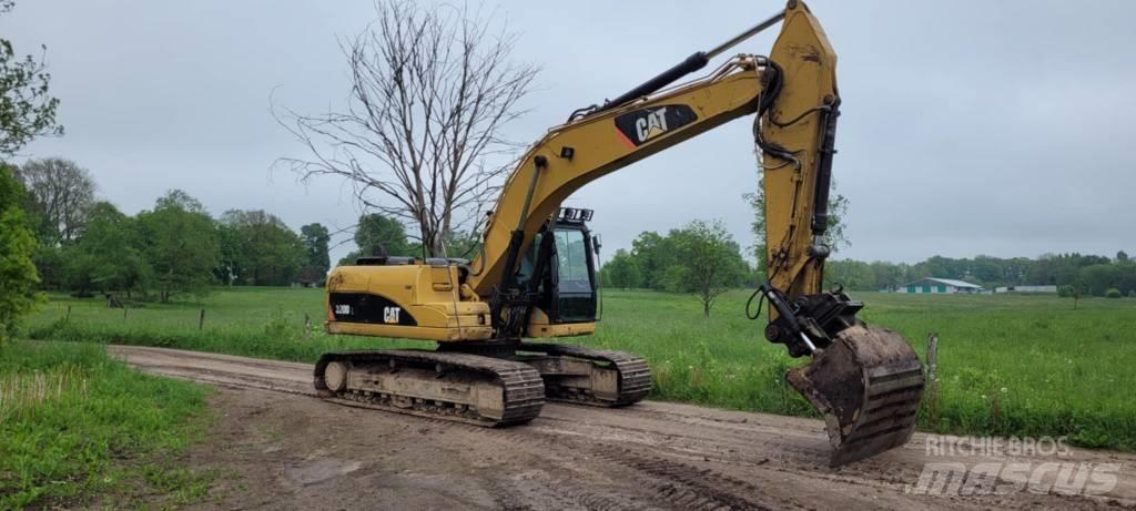 CAT 320 Pásová rýpadla