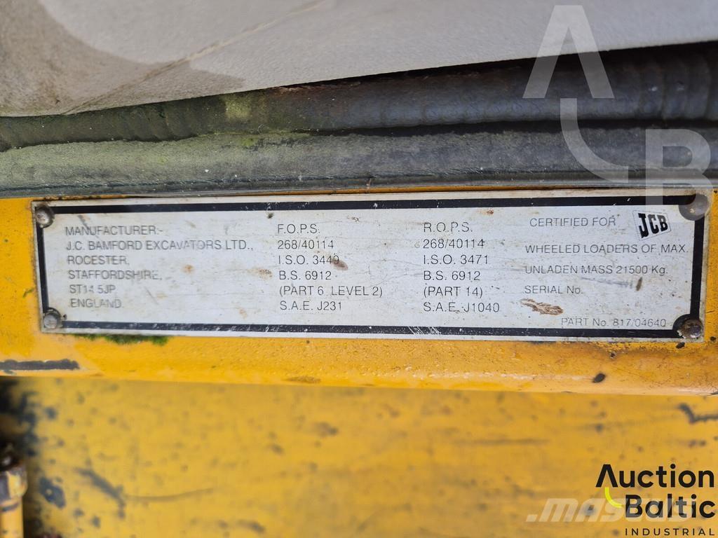 JCB 456 B ZX Kolové nakladače