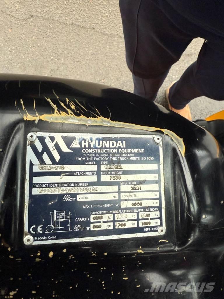 Hyundai 50 DN-9 VB Dieselové vozíky