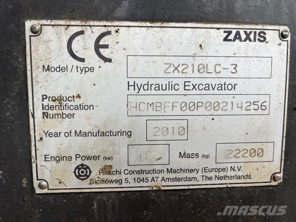 Hitachi ZX 210-3 Pásová rýpadla