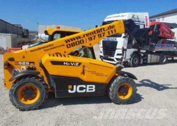 JCB 525-60 Teleskopické manipulátory