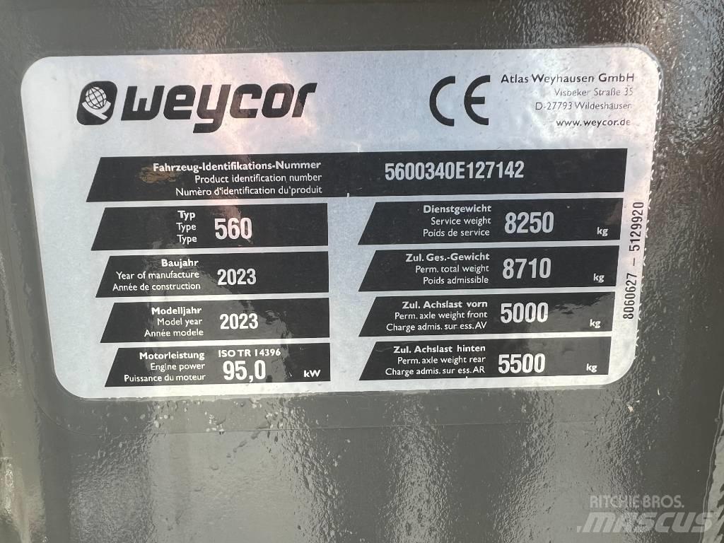 Weycor AR560 Kolové nakladače