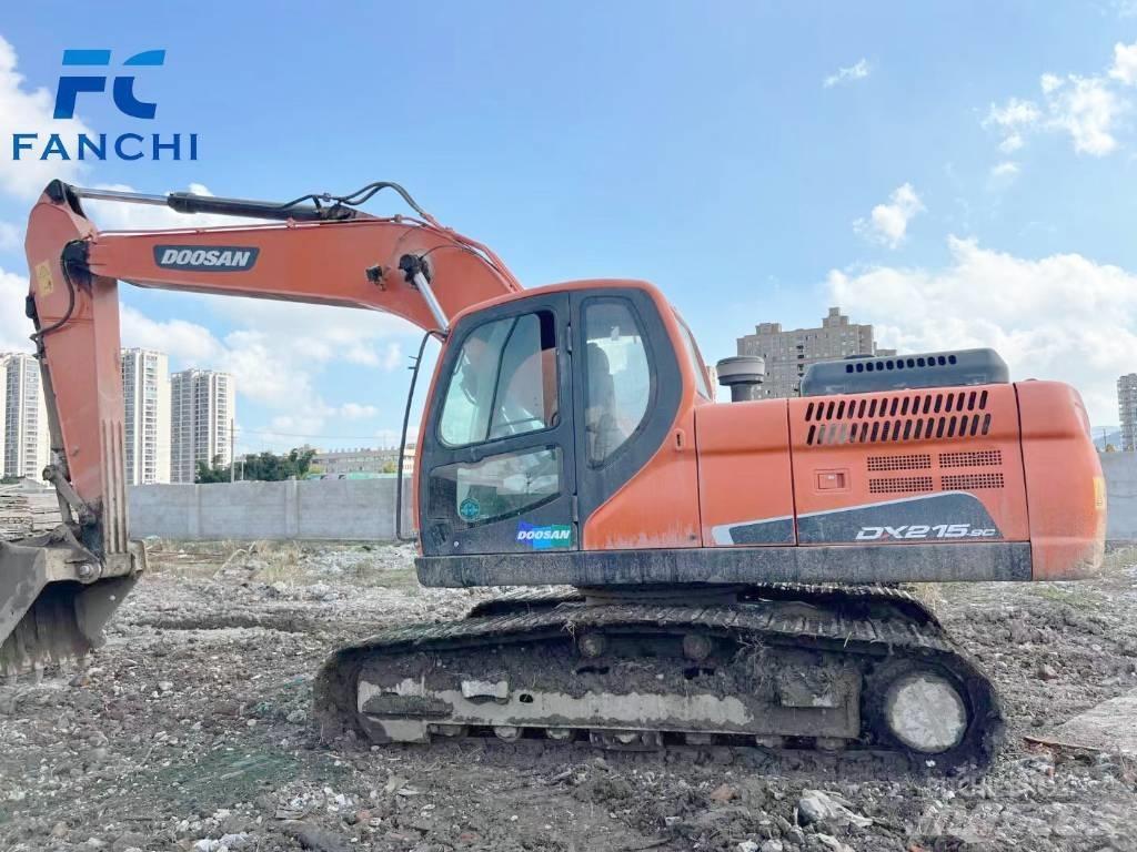 Doosan DX 215LC Pásová rýpadla
