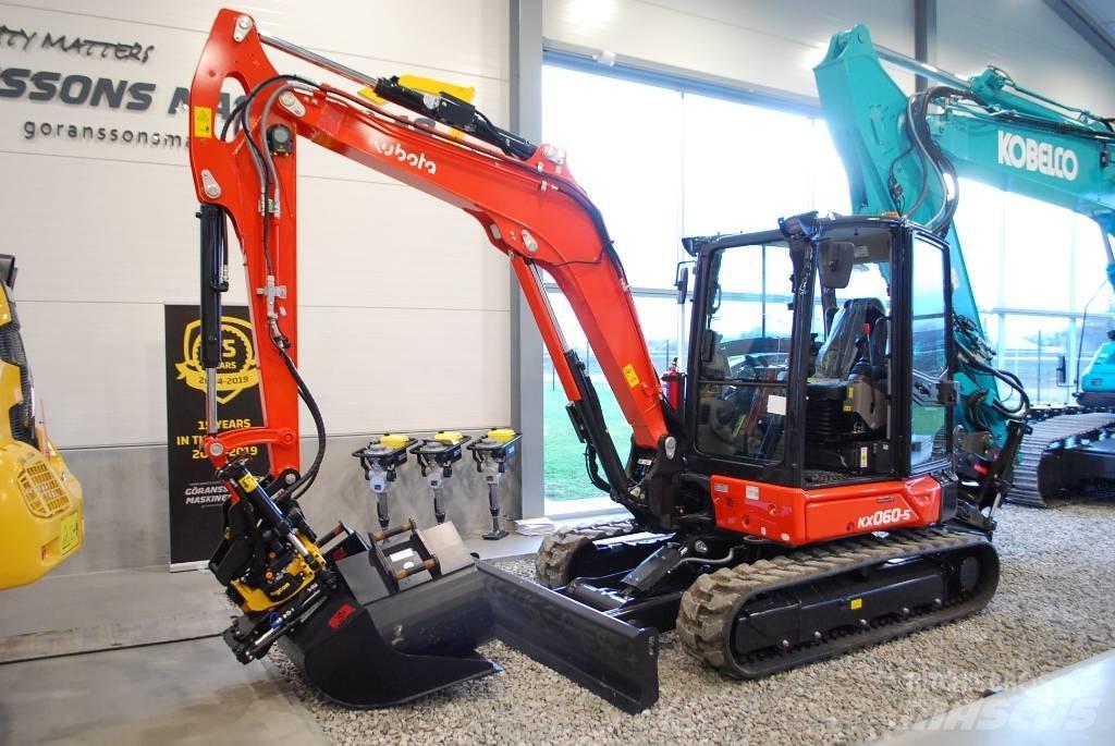 Kubota KX 060-5 Midi rýpadla 7t - 12t