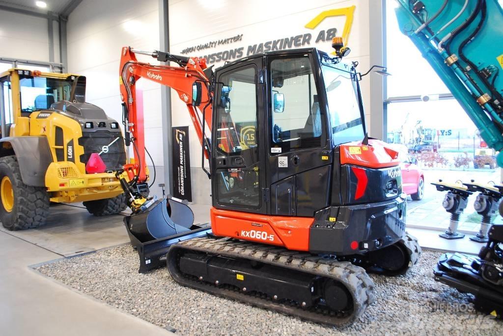 Kubota KX 060-5 Midi rýpadla 7t - 12t