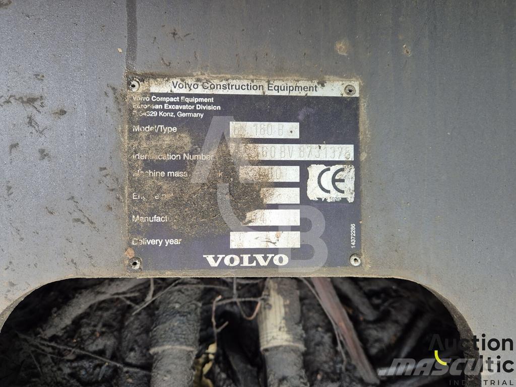 Volvo EW 160 B Kolová rýpadla