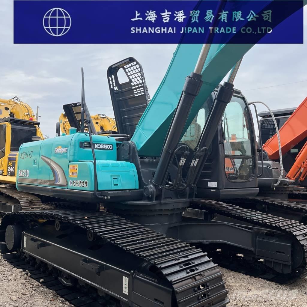 Kobelco SK 210 Pásová rýpadla