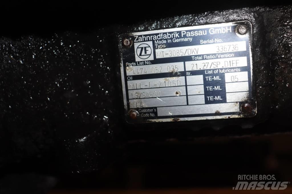 Ljungby L12 Podvozky a zavěšení kol