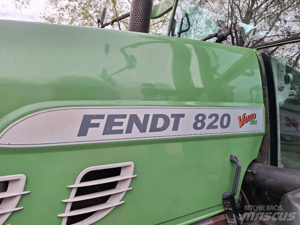 Fendt 820 Vario TMS Traktory