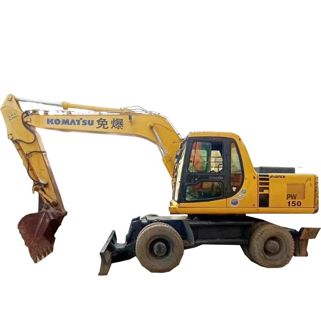 Komatsu PC150W-6 Kolová rýpadla