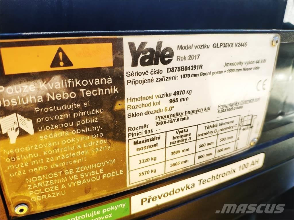 Yale GLP35VX LPG vozíky