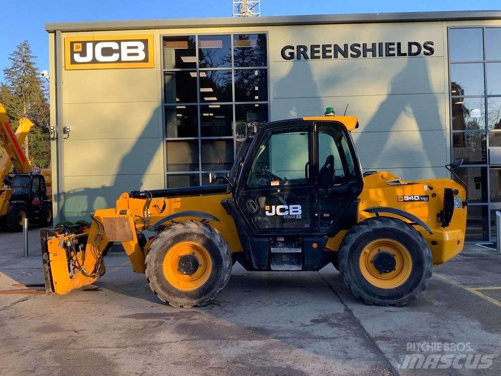 JCB 540V140 Teleskopické manipulátory