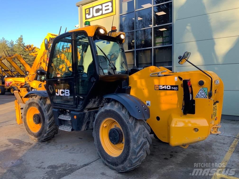 JCB 540V140 Teleskopické manipulátory