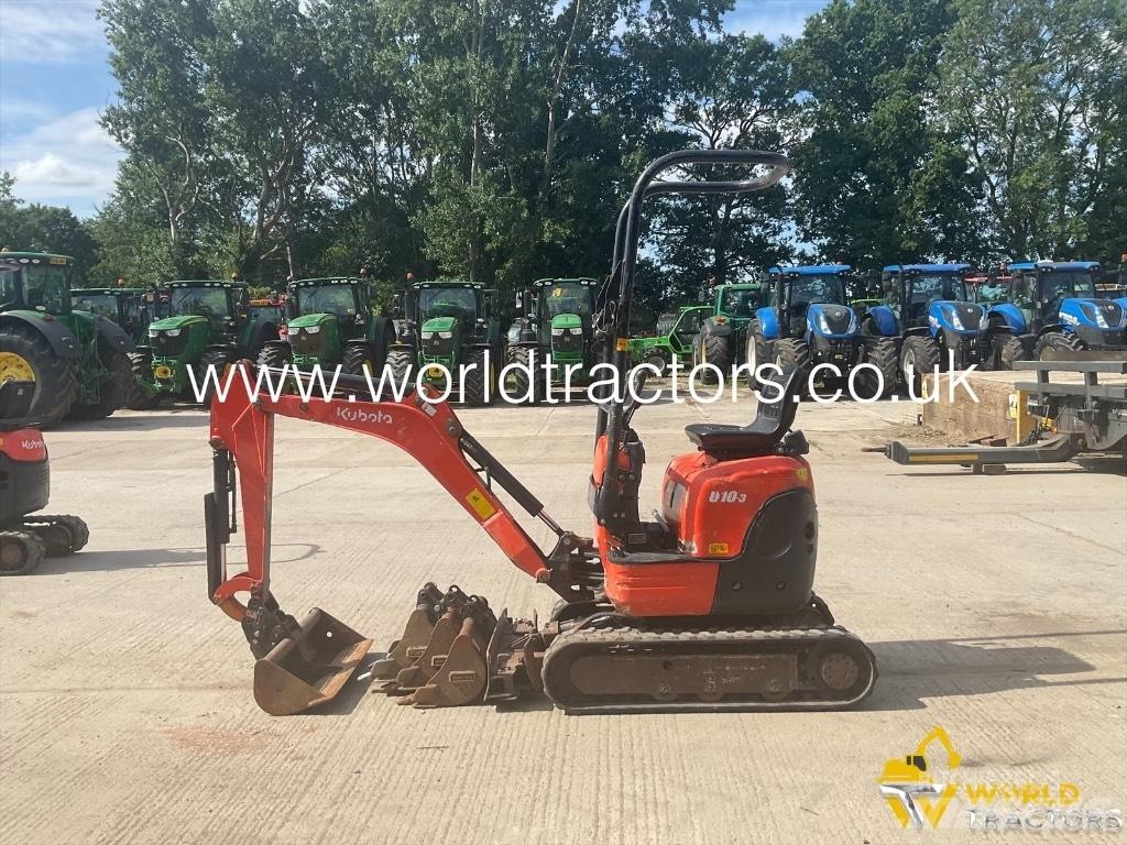 Kubota U 10-3 Mini rýpadla < 7t