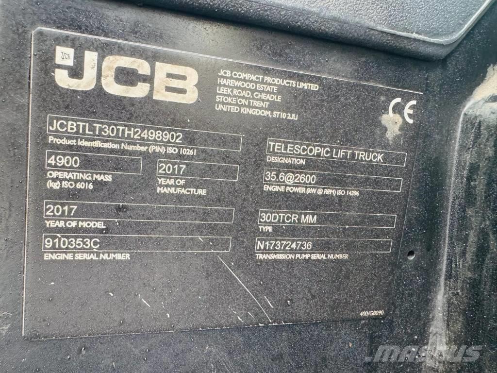 JCB 30 D Manipulace s materiálem – ostatní