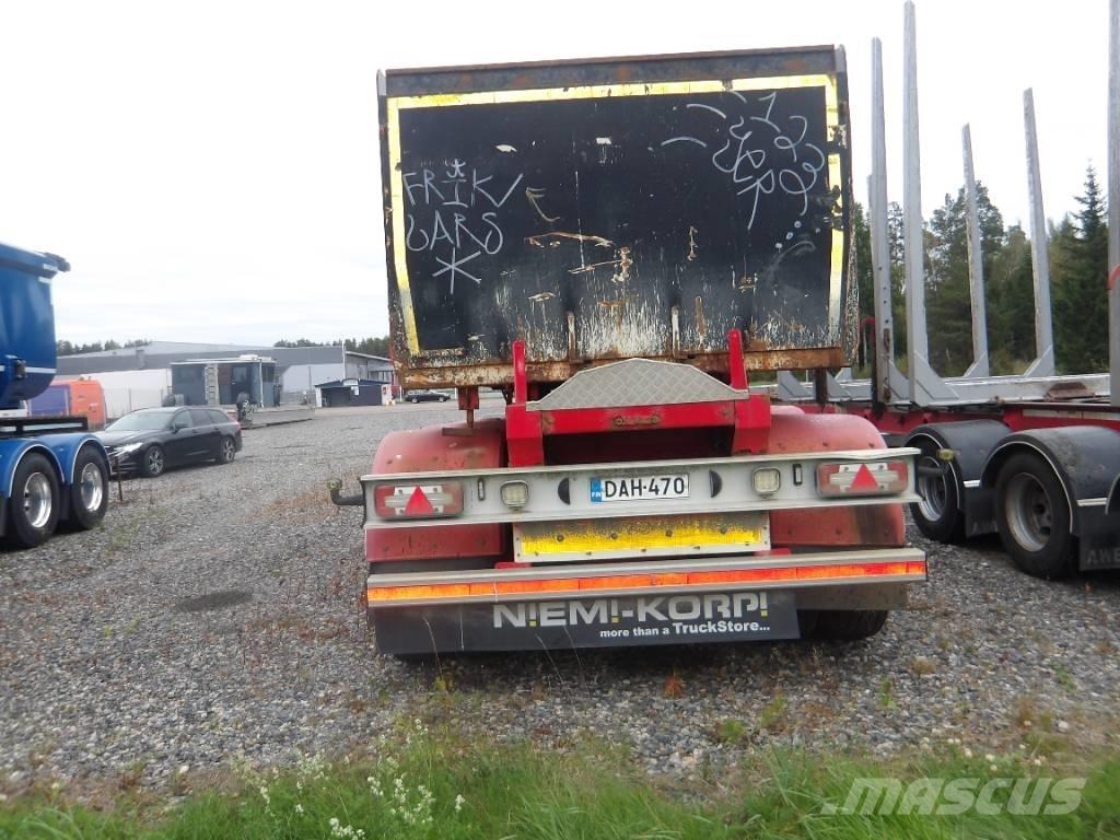  Käyttöauto V31 4 aks Sklápěcí přívěsy