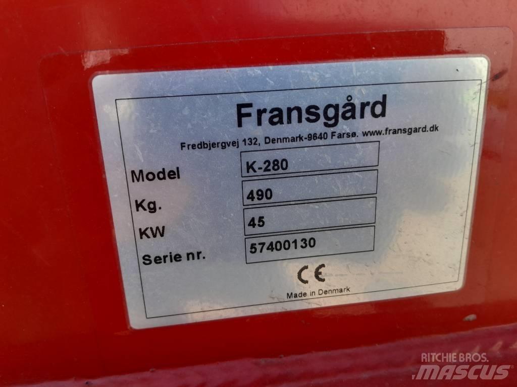 Fransgård 280 Žací stroje