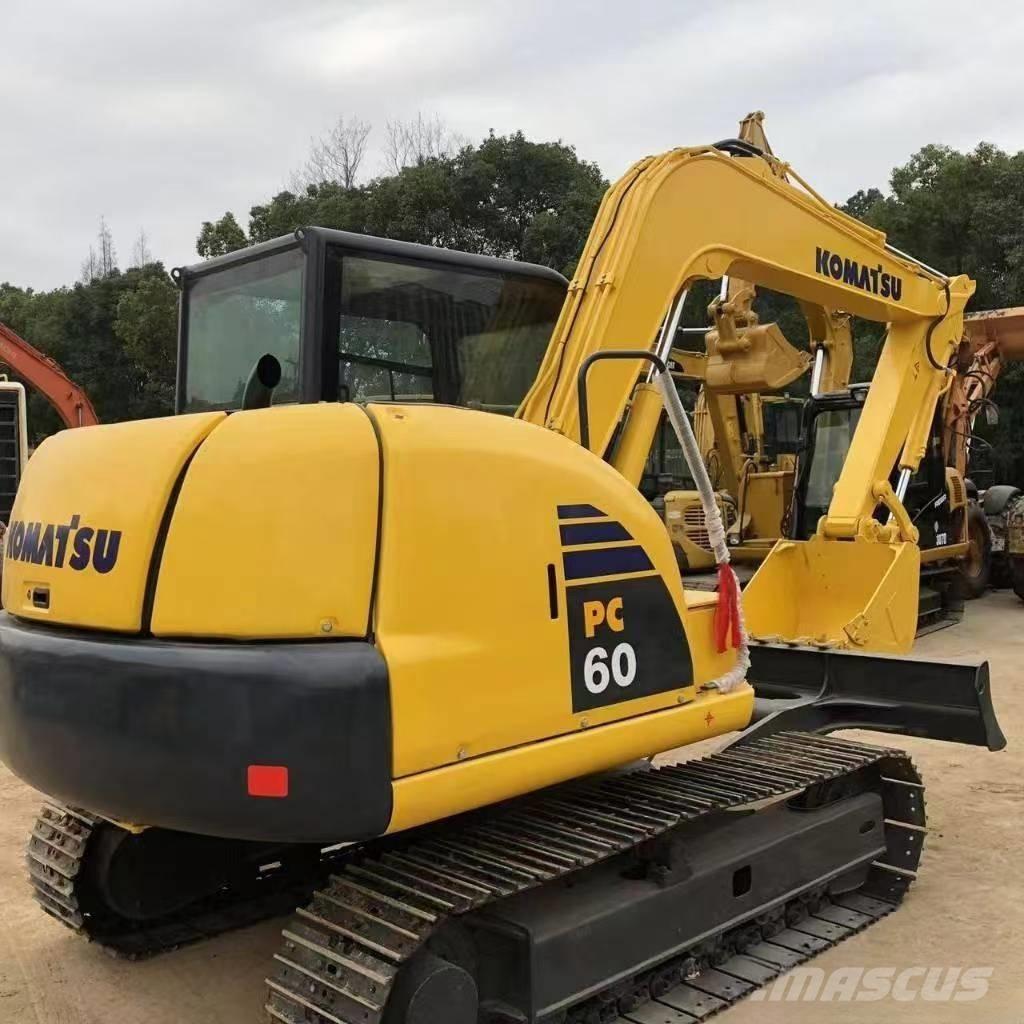 Komatsu PC 60 Pásová rýpadla