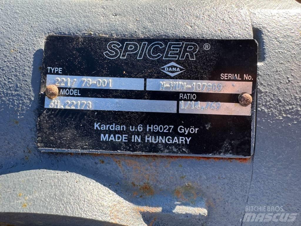 Spicer Dana 211 / 221 Nápravy