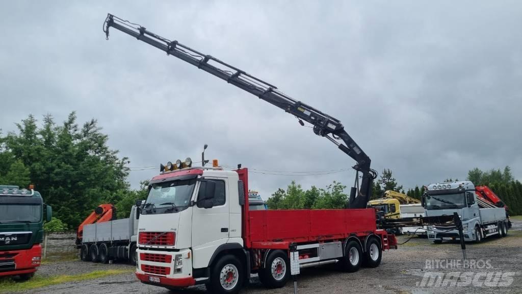Volvo FH 460 8 x 4 Autojeřáby, hydraulické ruky