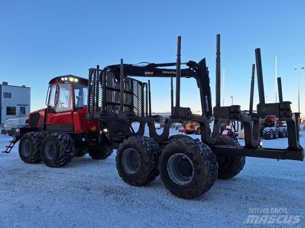 Komatsu 875 Vyvážecí traktory