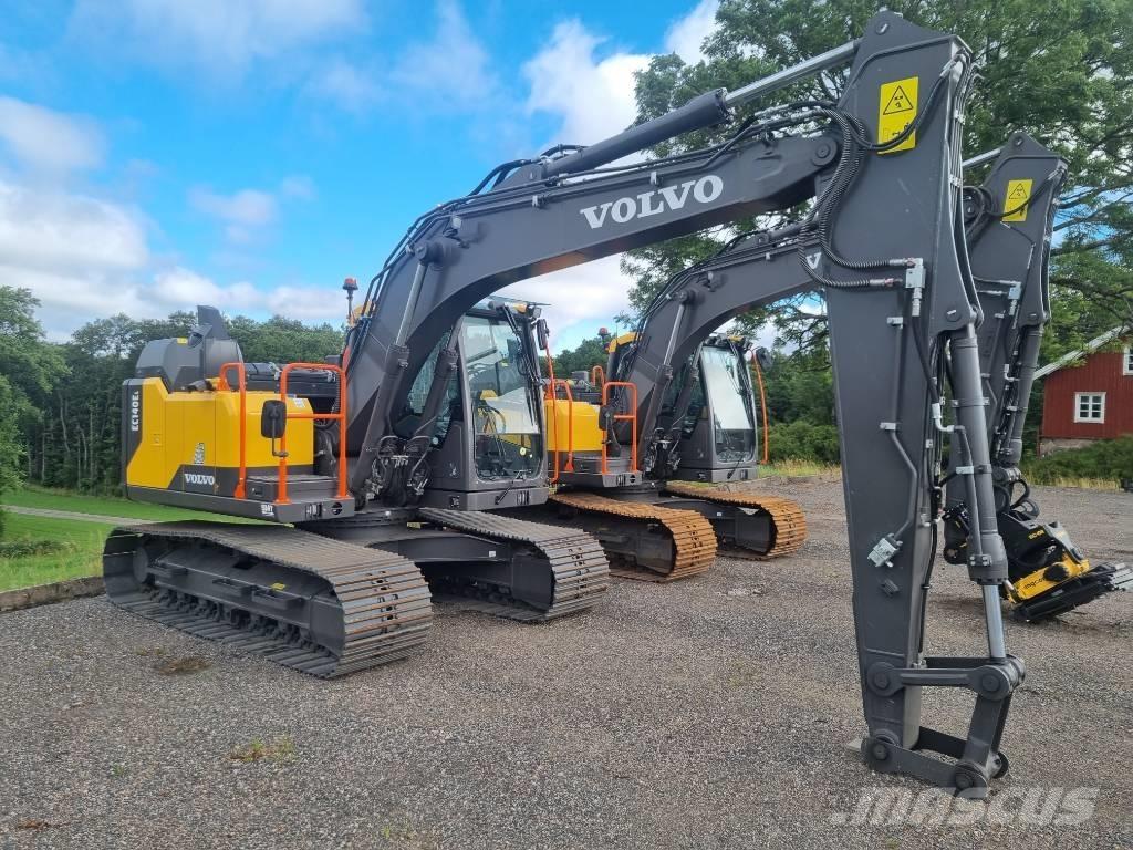 Volvo EC 140 EL Pásová rýpadla