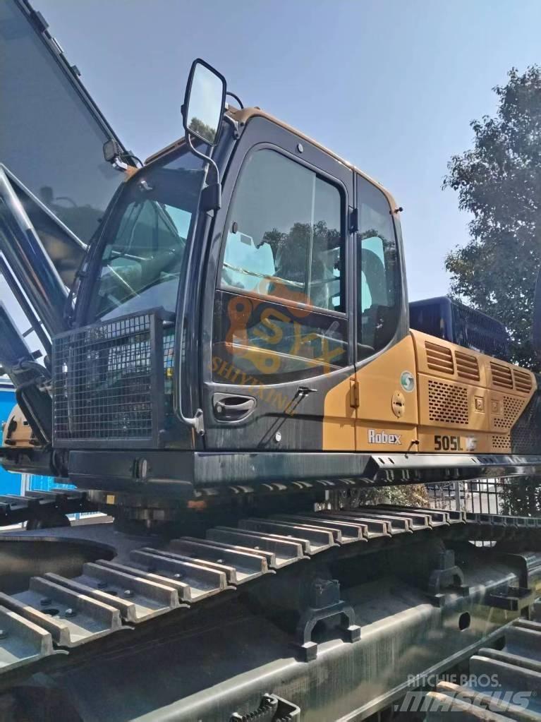 Hyundai R 505 L VS Pásová rýpadla