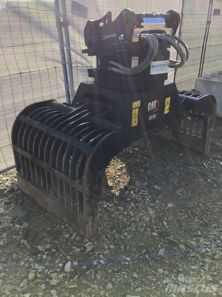 CAT G315B Klešťové drapáky
