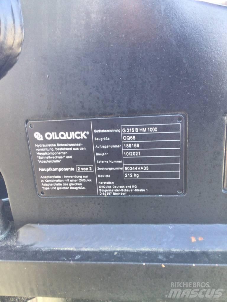 CAT G315B Klešťové drapáky