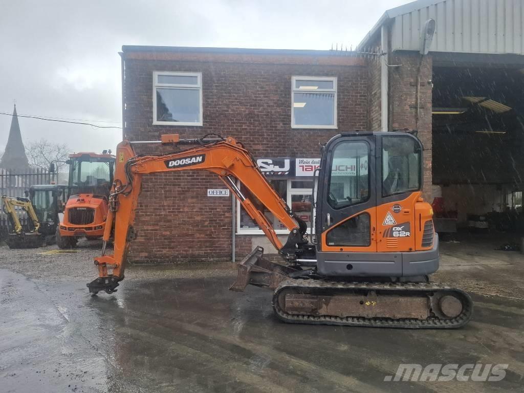 Doosan DX 62 R-3 Mini rýpadla < 7t