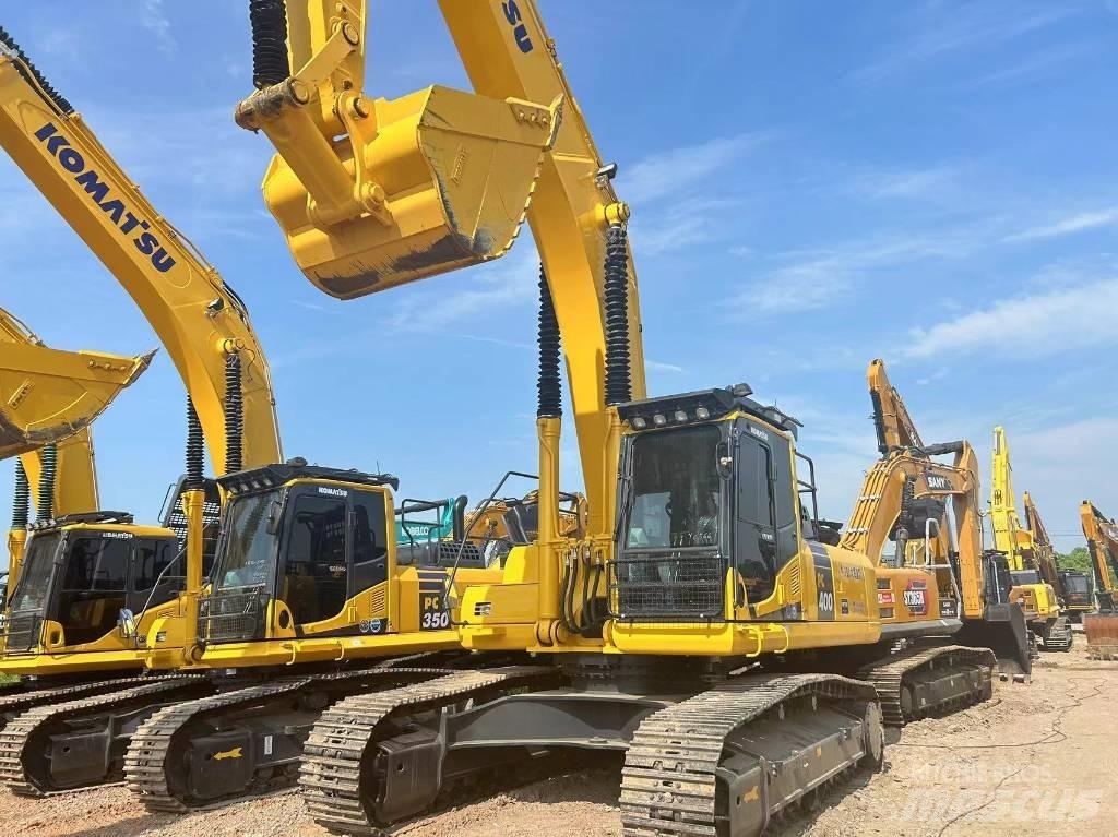 Komatsu PC 400 Pásová rýpadla