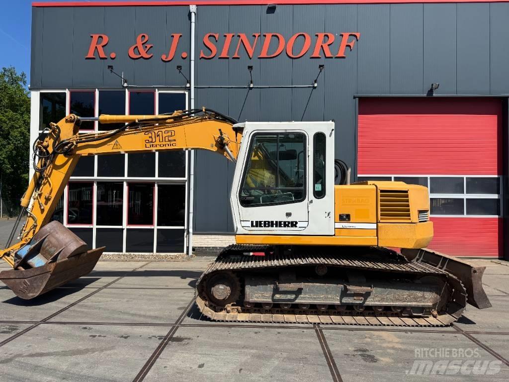 Liebherr R 312 Pásová rýpadla