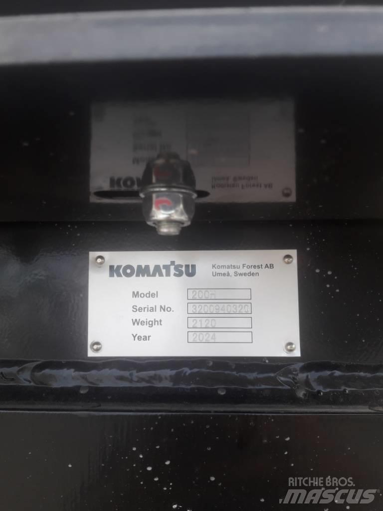 Komatsu 200H Těžební jeřáby