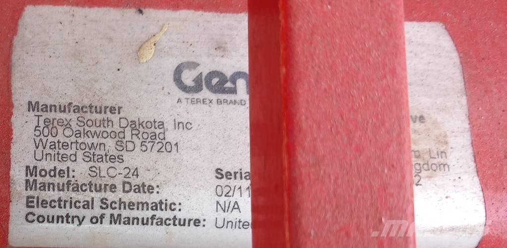 Genie SLC24 Navijáky, kladkostroje a stavební výtahy