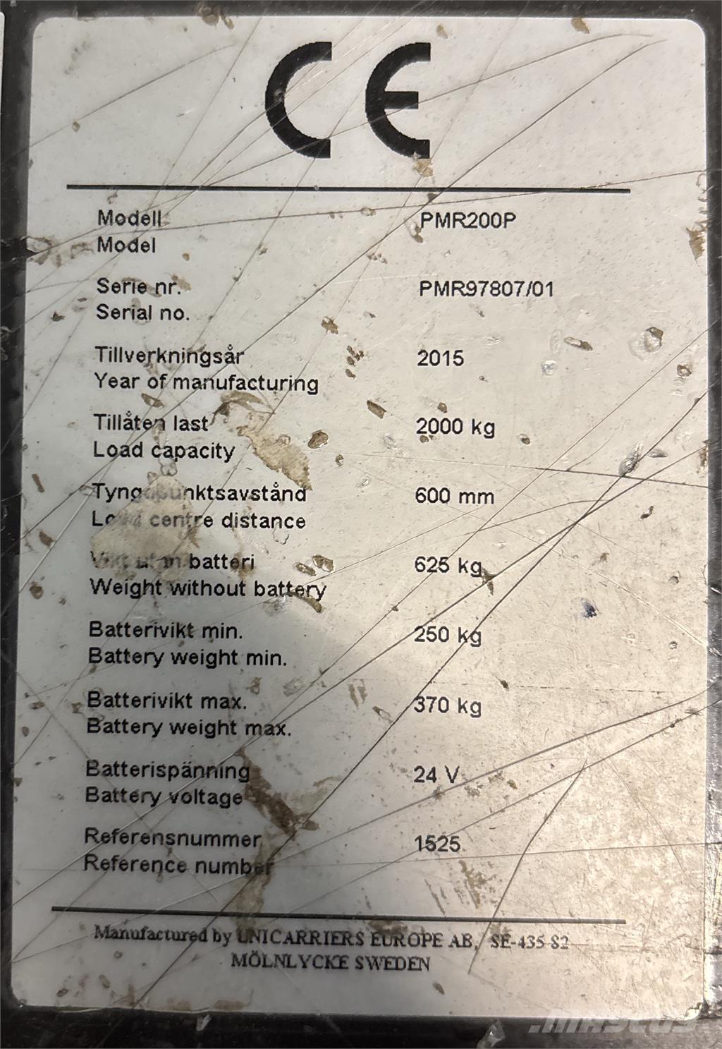 Atlet PMR200P Vozíky s plošinou pro náklad