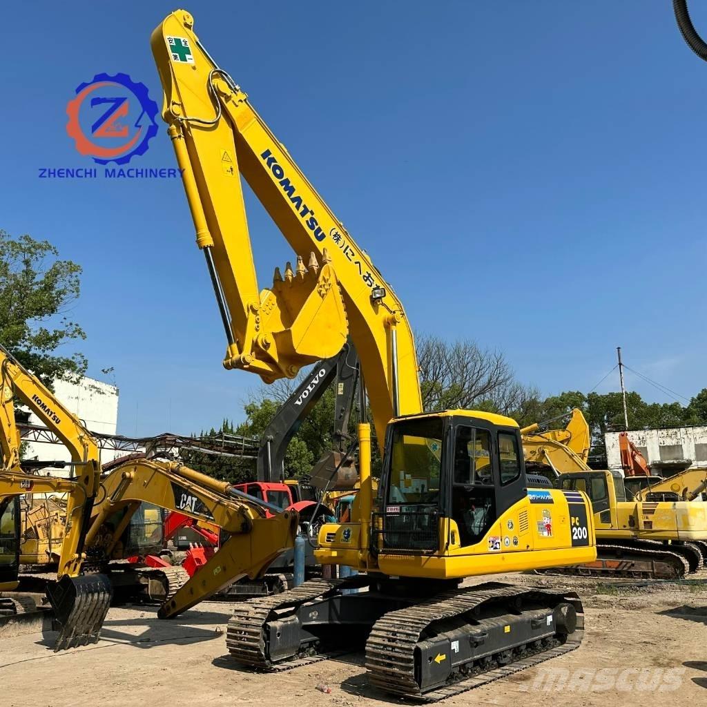 Komatsu PC 200-7 Pásová rýpadla