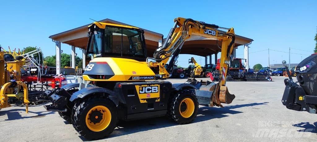 JCB Hydradig Kolová rýpadla