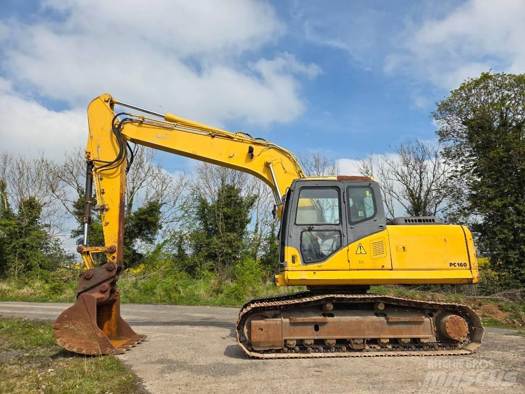 Komatsu PC 160 LC-7 Pásová rýpadla