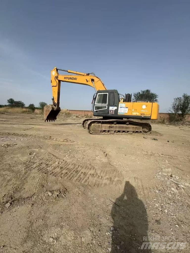 Hyundai R305lc-7 Pásová rýpadla