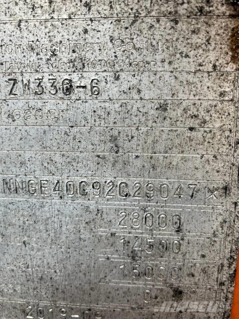 Hitachi ZW330-6 Kolové nakladače