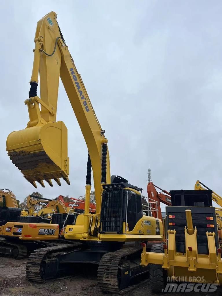 Komatsu PC 400 Pásová rýpadla