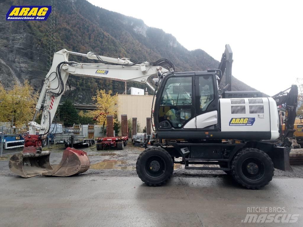 Hitachi ZX 140 W-6 Kolová rýpadla