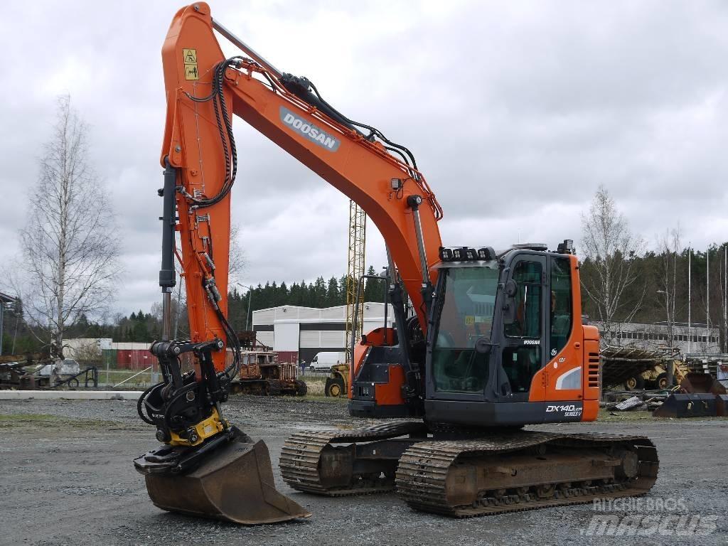 Doosan DX 140 LCR-5 Pásová rýpadla