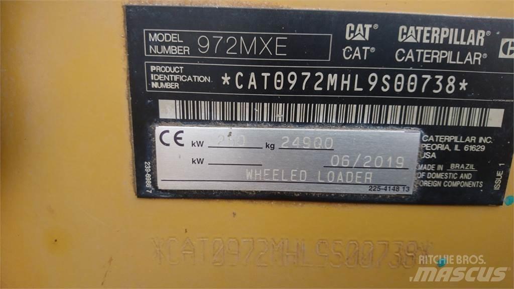CAT 972MXE Kolové nakladače